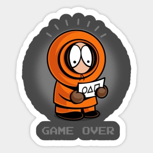 Game over Sticker